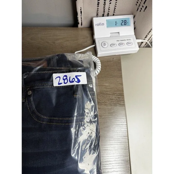 Rock & Roll Denim Womens High Rise Skinny Jean 31 Dark Wash Stretch Rodeo Punchy - Picture 13 of 13